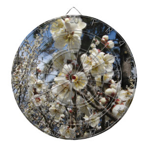 White Cherry Blossom / Sakura / サ ク ラ(桜) Dartbord
