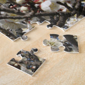 White Cherry Blossom / Sakura / サ ク ラ(桜) Legpuzzel (Zijkant)