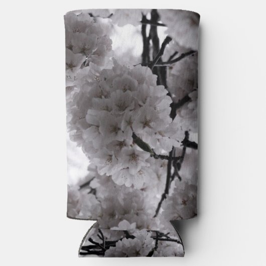 White Cherry Blossom Seltzer Blikjeskoeler (Achterkant)