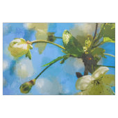 White Cherry Blossom Stof (Fat Quarter)