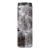 White Cherry Blossom Thermosbeker (Achterkant)