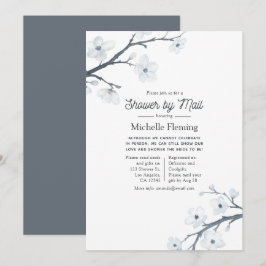 White Cherry Blossom Vrijgezellenfeest by Mail Kaart