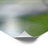 White Cherry Flower Foto Afdruk (Hoek)