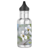 White Cherry Flower Waterfles (Links)