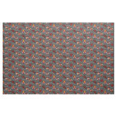 White Chevron Mom Tattoo Stof (Yard (91,4 cm))