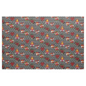 White Chevron Mom Tattoo Stof (Fat Quarter)