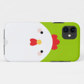 White Chicken iPhone 5 Hoesje (Achterkant (horizontaal))