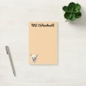White Chihuahua, Aye Chihuahua Post-it® Notes (Kantoor)