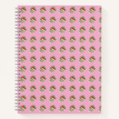 White Chocolate-Covered Spiral Notebook Notitieboek (Voorkant)