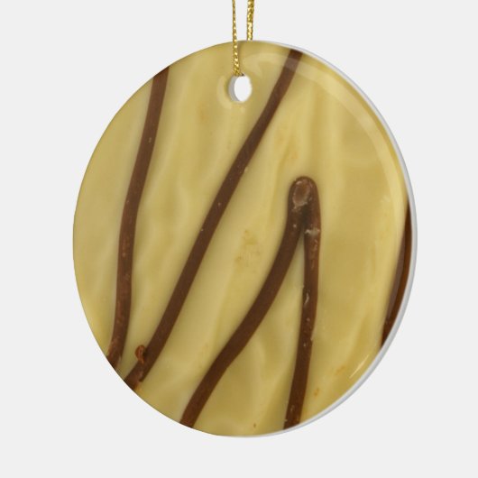 White Chocolate Dipped Cookie Ornament (Links)