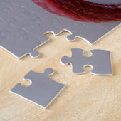 White Chocolate Mousse Cake with Strawberries Legpuzzel (Zijkant)