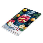 White Christmas Sangria Magneet (Linkerzijde)