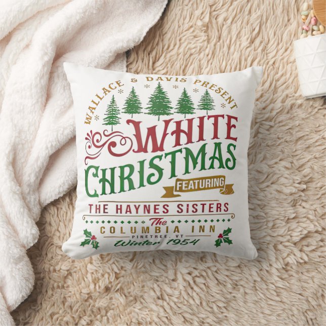 White Christmas Wallace en Davis Haynes zus Kussen (Deken)