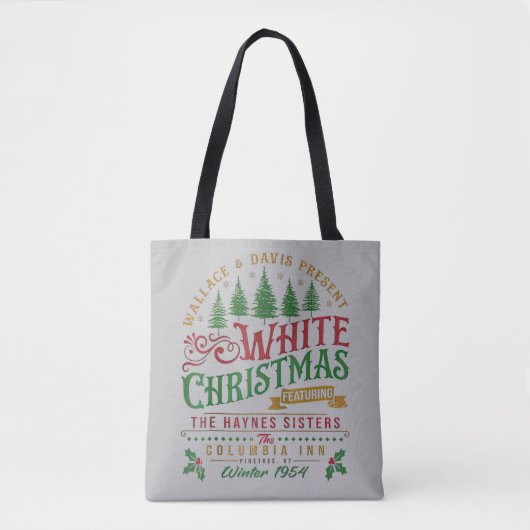 White Christmas Wallace en Davis Haynes zus Tote Bag (Voorkant)