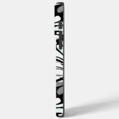 White Chrysanthemum Case-Mate iPhone Case (Achterkant / Links)