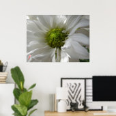 White Chrysanthemum Print (Thuiskantoor)