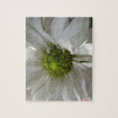 White Chrysanthemum Puzzle Legpuzzel (Verticaal)