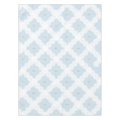 White Circles Gold cross Christelijk Baptisme Tafelkleed (Voorkant)