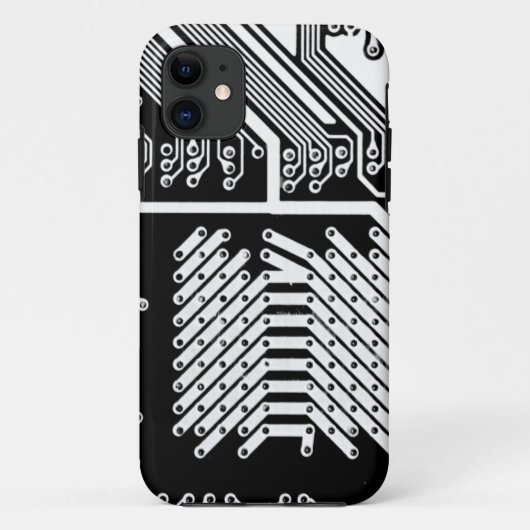 White Circuit Board Oh mijn! Case-Mate iPhone Case (Achterkant)