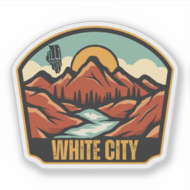 White City, Illinois Sticker