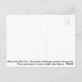 White Clay (Pah Toi) Briefkaart (Achterkant)