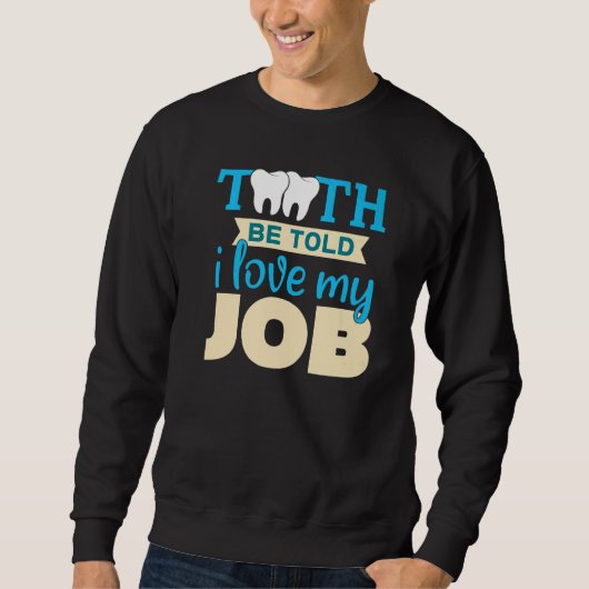 White Clean Teeth Dentist Doctor  3 Trui (Voorkant)