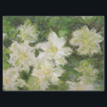 White Clematis van Claude Monet Tissue Paper Tissuepapier<br><div class="desc">Claude Monet - Masters of Art Series</div>