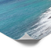 White Cliffs langs Jurassic Coast, Dorset, Engelan Poster (Hoek)