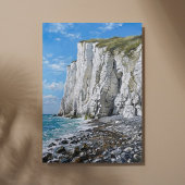 White Cliffs of Dover Beach Art Canvas Afdruk