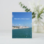 White Cliffs of Dover, Engeland Briefkaart (Staand voorkant)