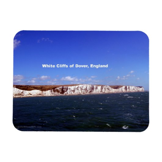 White Cliffs of Dover, Engeland Magneet (Horizontaal)