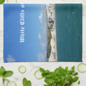 White Cliffs of Dover, Engeland Theedoek (Gevouwen)