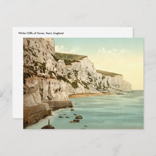 White Cliffs of Dover, Kent, England Briefkaart (Voorkant / Achterkant)