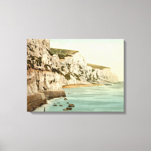 White Cliffs of Dover, Kent, England Canvas Afdruk