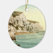 White Cliffs of Dover, Kent, England Keramisch Ornament (Links)