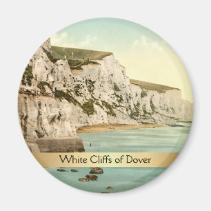 White Cliffs of Dover, Kent, England Magneet