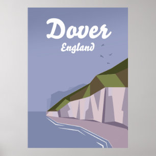 White Cliffs of Dover reisposter Poster