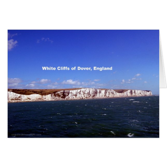 White Cliffs of Dover, Verenigd Koninkrijk (Voorkant Horizontaal)