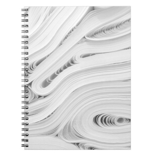 White cloth lot notitieboek (Voorkant)