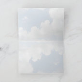 White Cloud Thank you Bedankkaart (Binnen)