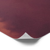 WHITE CLOUDS AND BLUE SKY POSTER (Hoek)