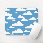WHITE CLOUDS MUISMAT (Met muis)