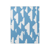 WHITE CLOUDS NOTITIEBLOK (Linkerzijde)