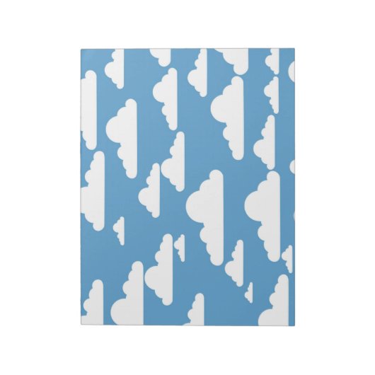 WHITE CLOUDS NOTITIEBLOK (Linkerzijde)