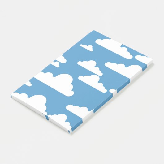 WHITE CLOUDS POST-IT® NOTES (Schuin)