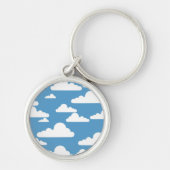 WHITE CLOUDS SLEUTELHANGER (Voorkant)