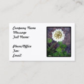 White Clover Blossom Visitekaartje (Achterkant)