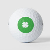 White Clover Leaf Golf Ball Golfballen (Voorkant)