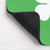 White Clover Leaf Mousepad Muismat (Hoek)