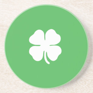White Clover Leaf Onderzetter